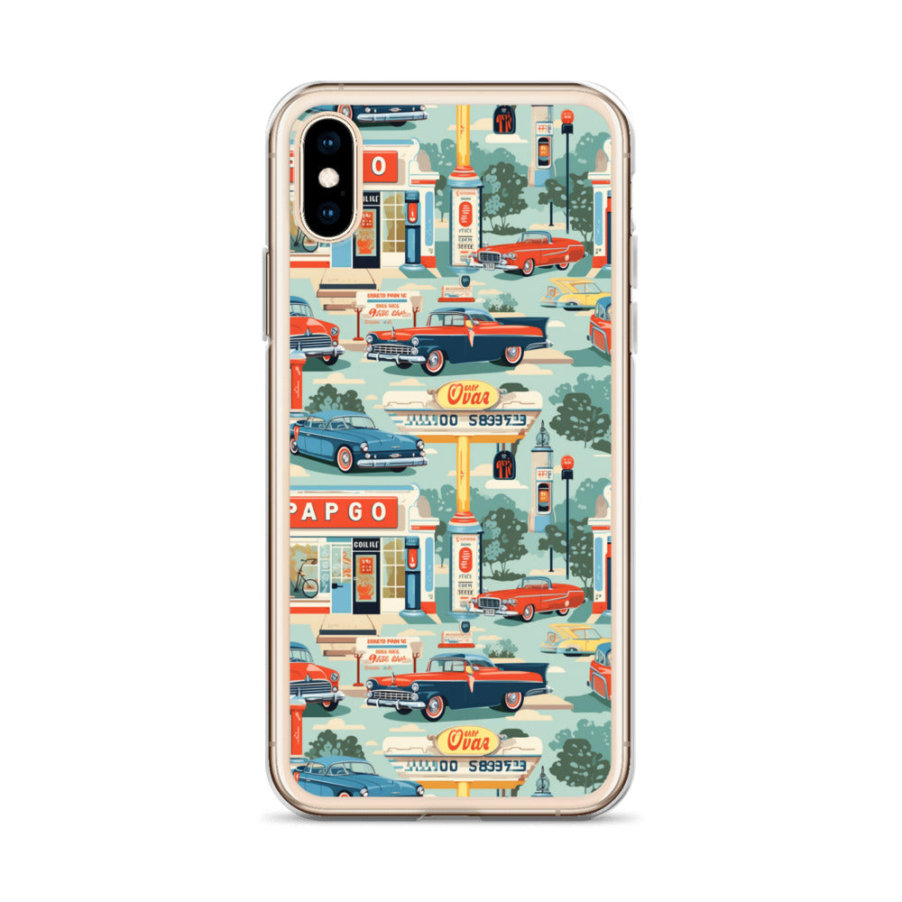 iPhone Case - Retro Roadtrip Rendezvous