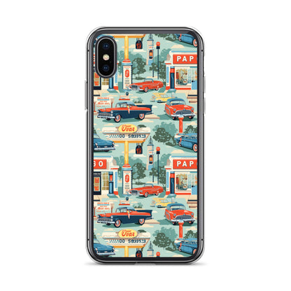 iPhone Case - Retro Roadtrip Rendezvous