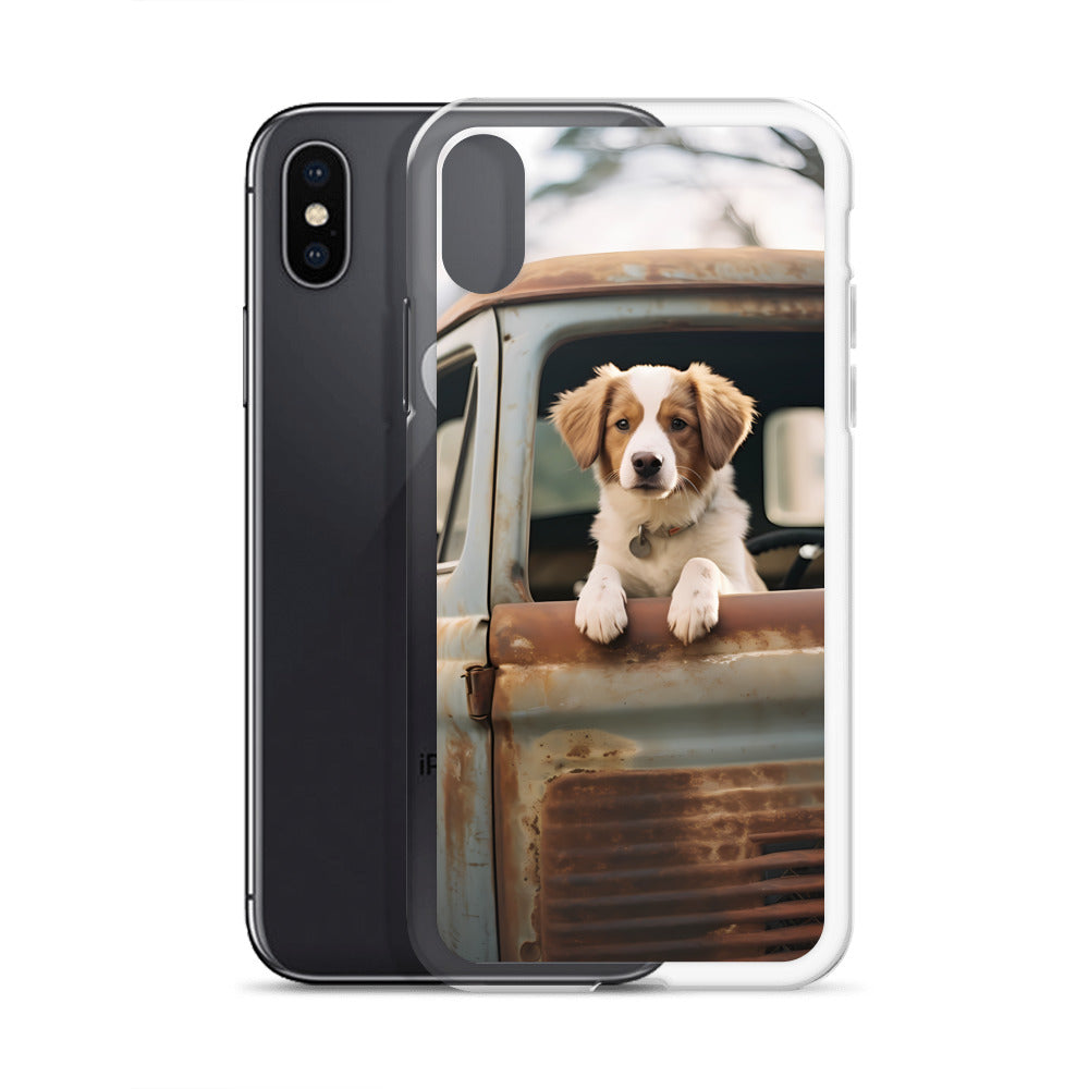 iPhone Case - Dog in a Truck