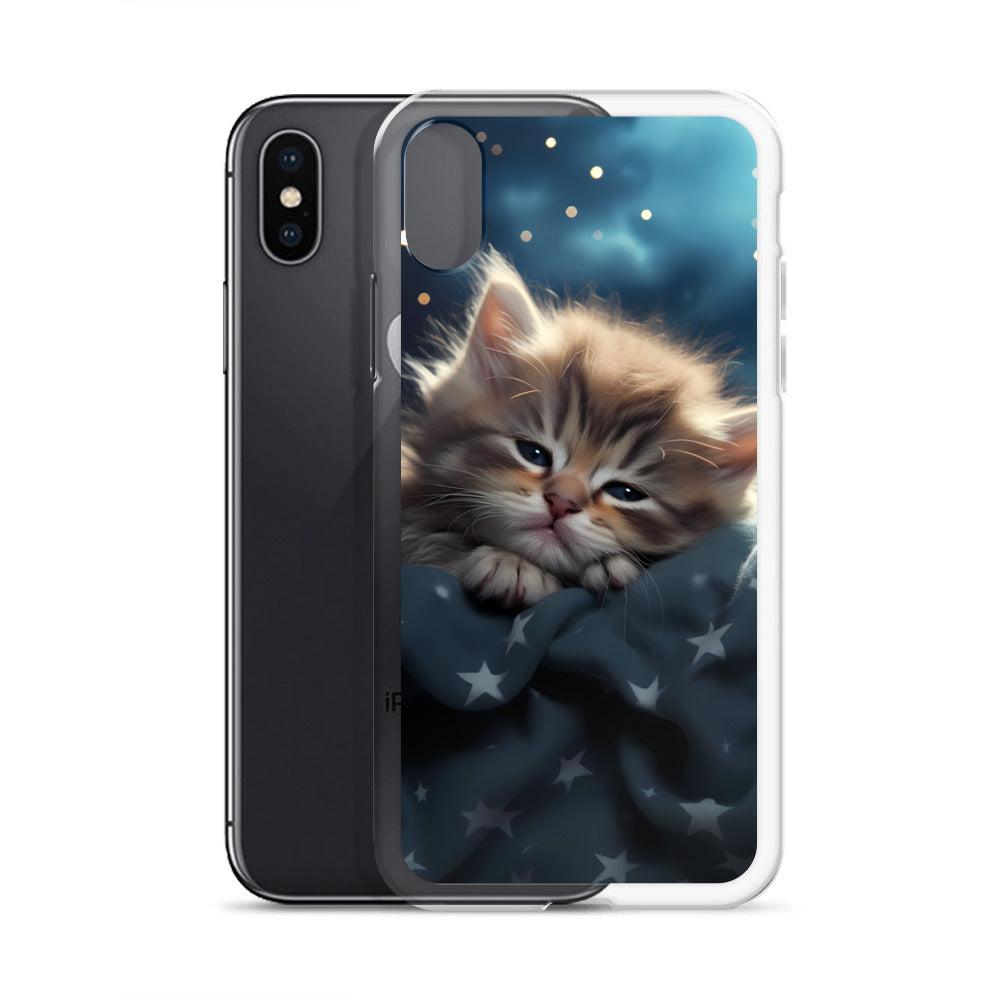 iPhone Case - Sleepy Star Kitty