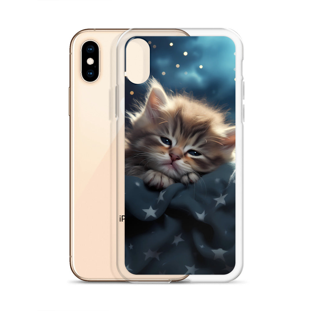 iPhone Case - Sleepy Star Kitty
