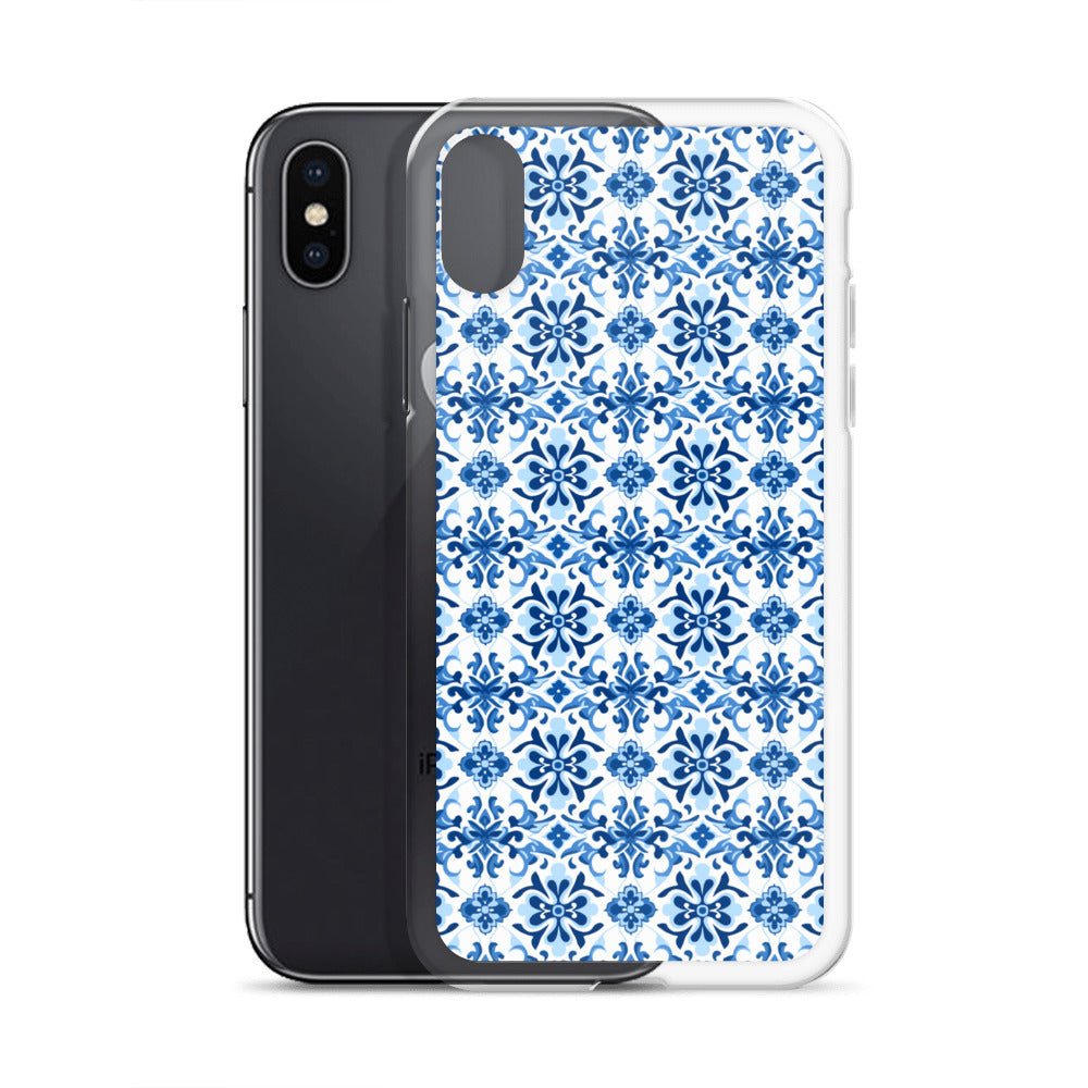 iPhone Case - Blue Ceramic Pattern