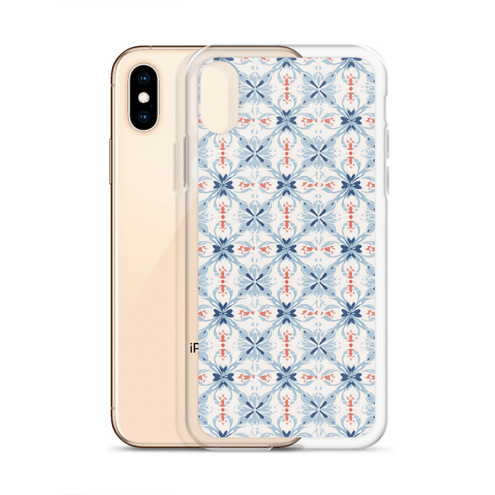 iPhone Case - Floral Ceramic Pattern