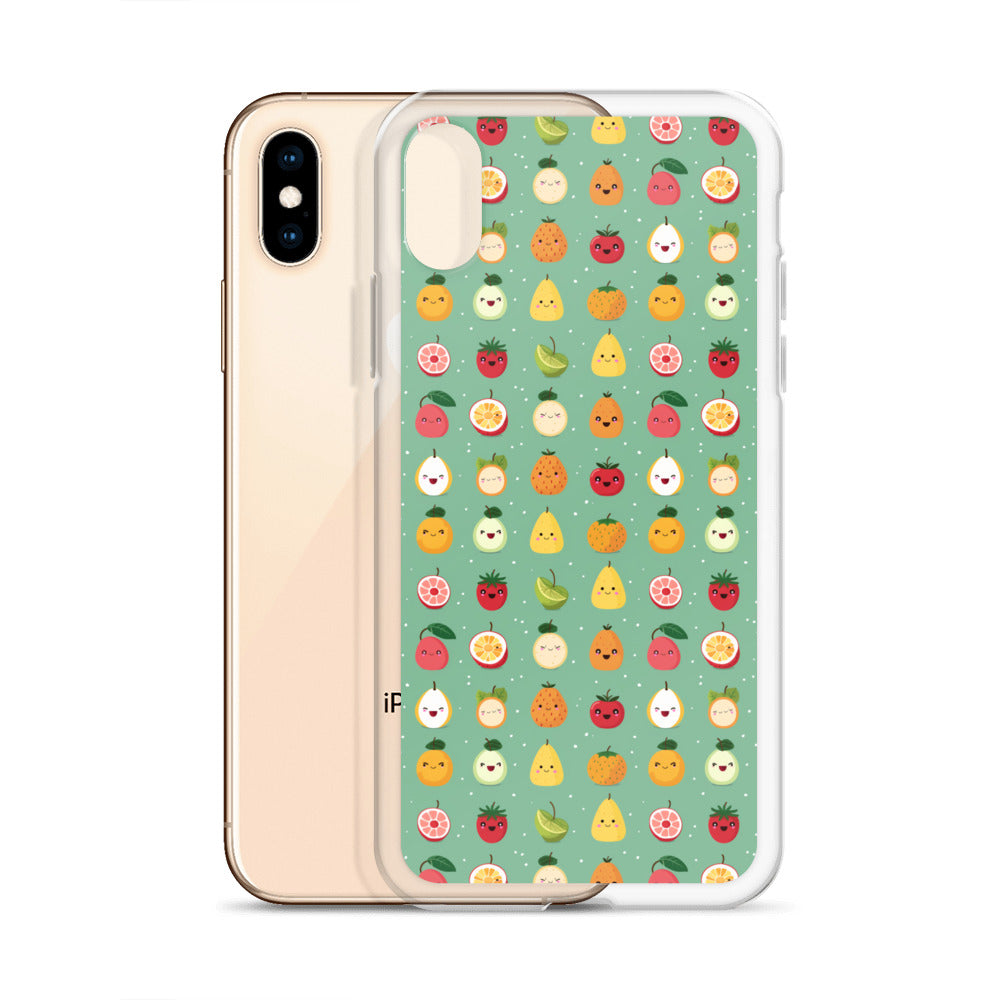 iPhone Case - Cute Fruits Pattern