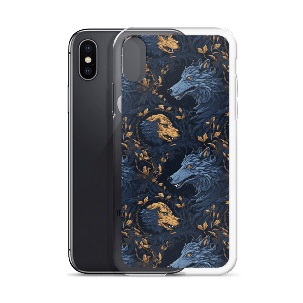 iPhone Case - Wolves Pattern