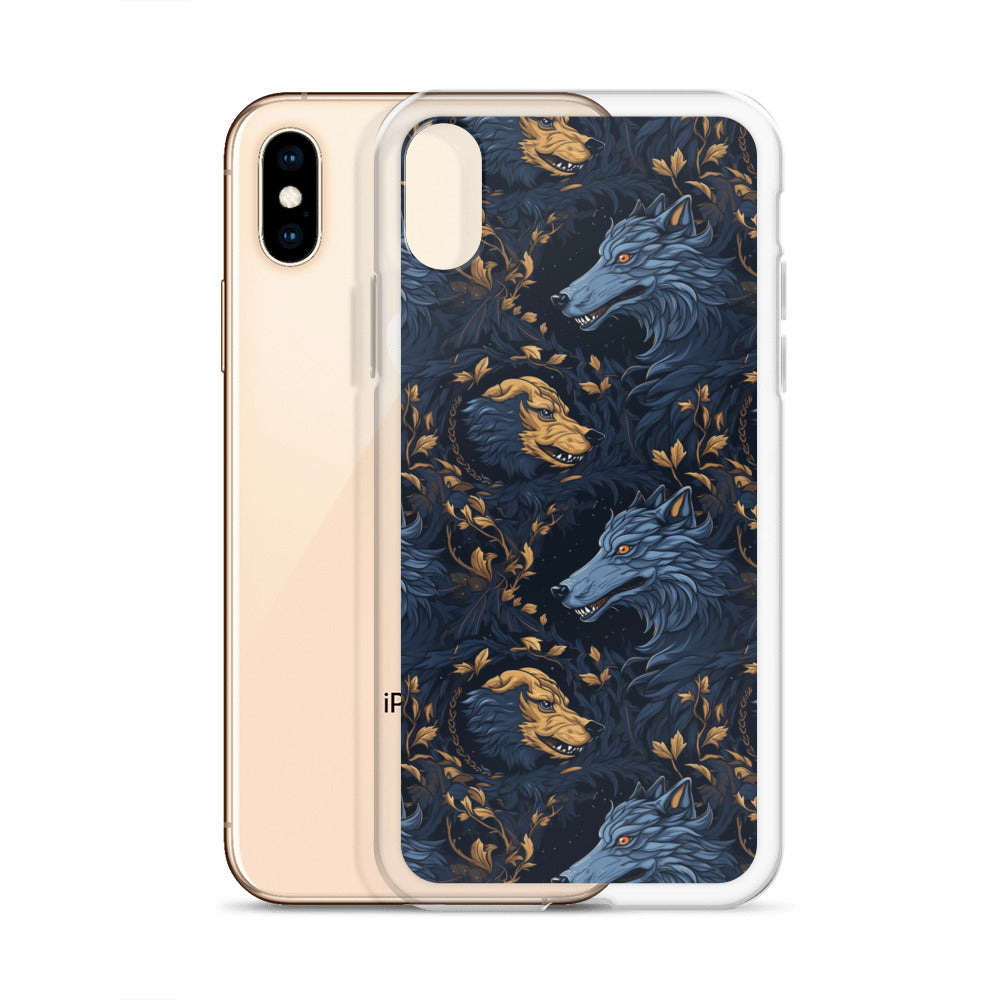 iPhone Case - Wolves Pattern