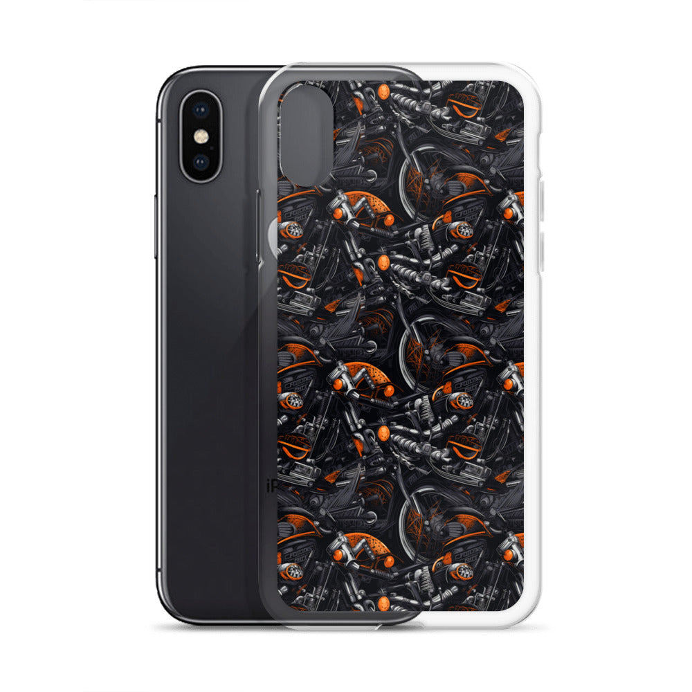 iPhone Case - Motorcycle Pattern