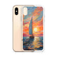 iPhone Case - Luminous Sailboat