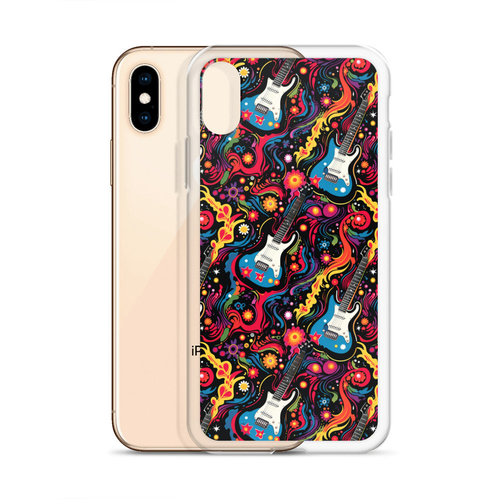 iPhone Case - Psychedelic Guitars