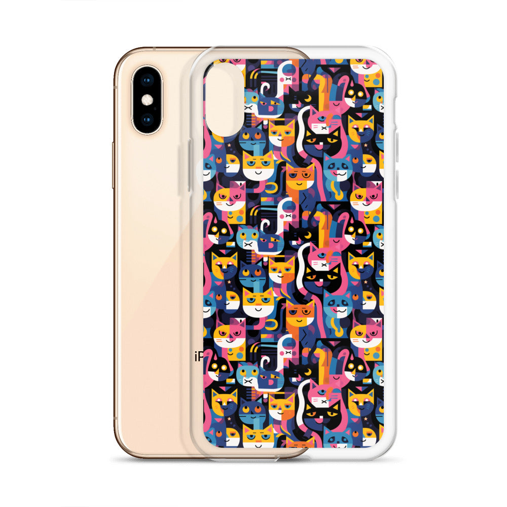 iPhone Case - Colorful Cats