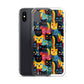 iPhone Case - Colorful Cats Pattern
