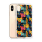 iPhone Case - Colorful Cats Pattern