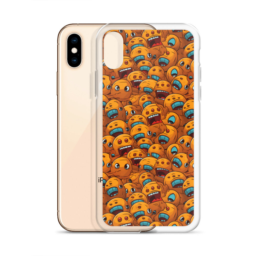 iPhone Case - Deranged Smileys