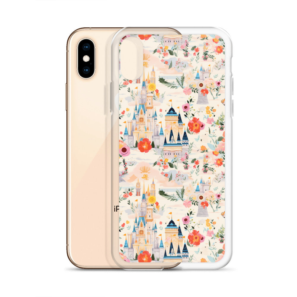 iPhone Case - Castles and Flowers