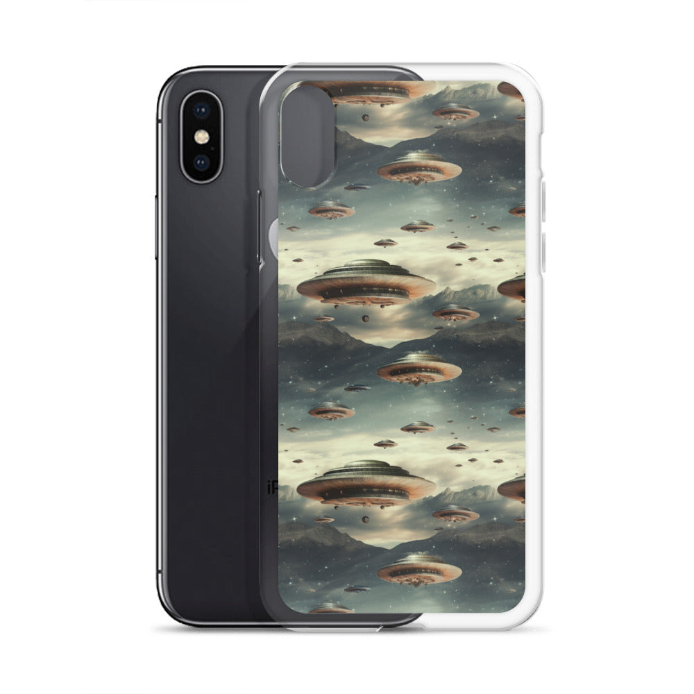 iPhone Case - Flying Saucer Invasion
