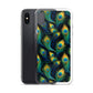 iPhone Case - Peacock Feather Pattern