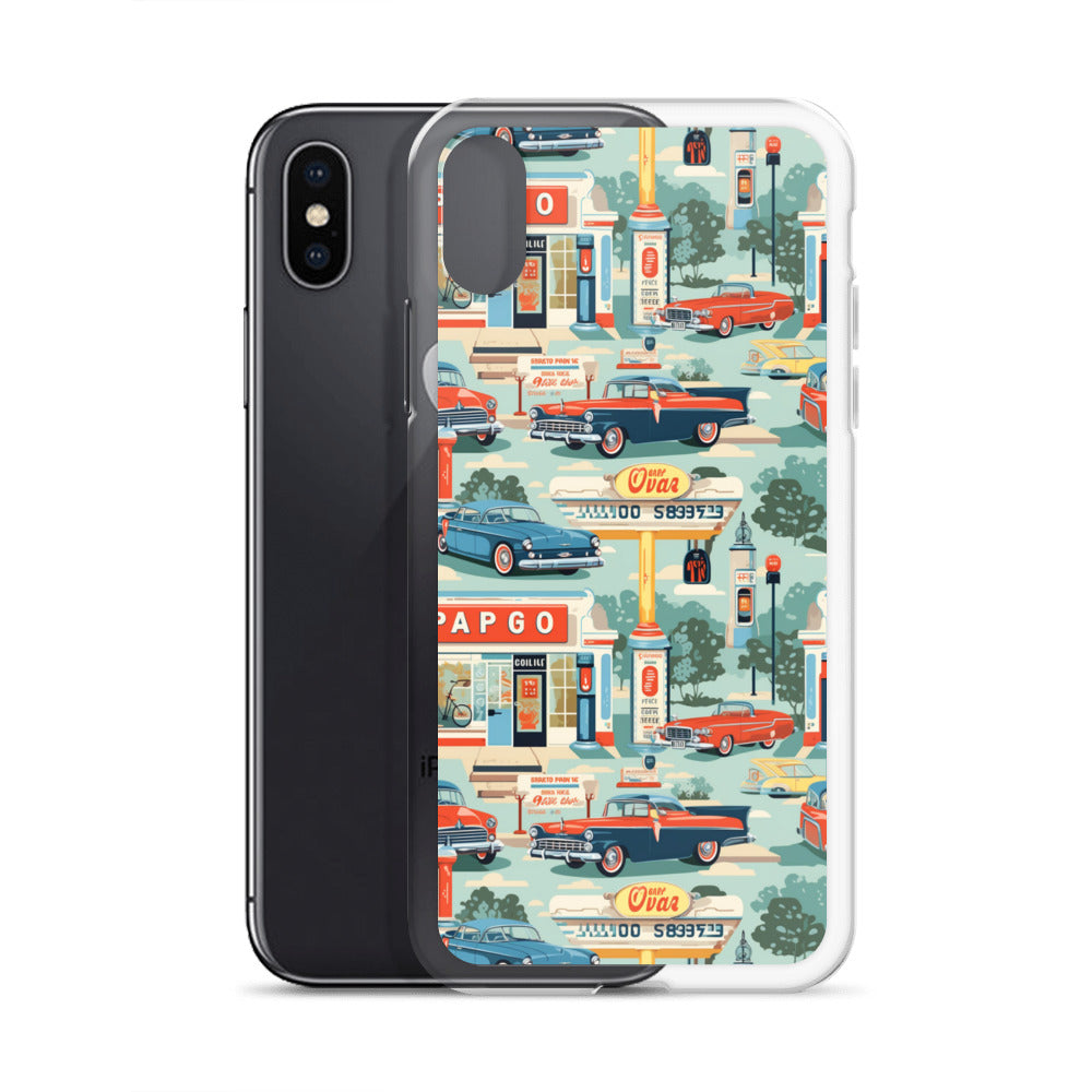 iPhone Case - Retro Roadtrip Rendezvous