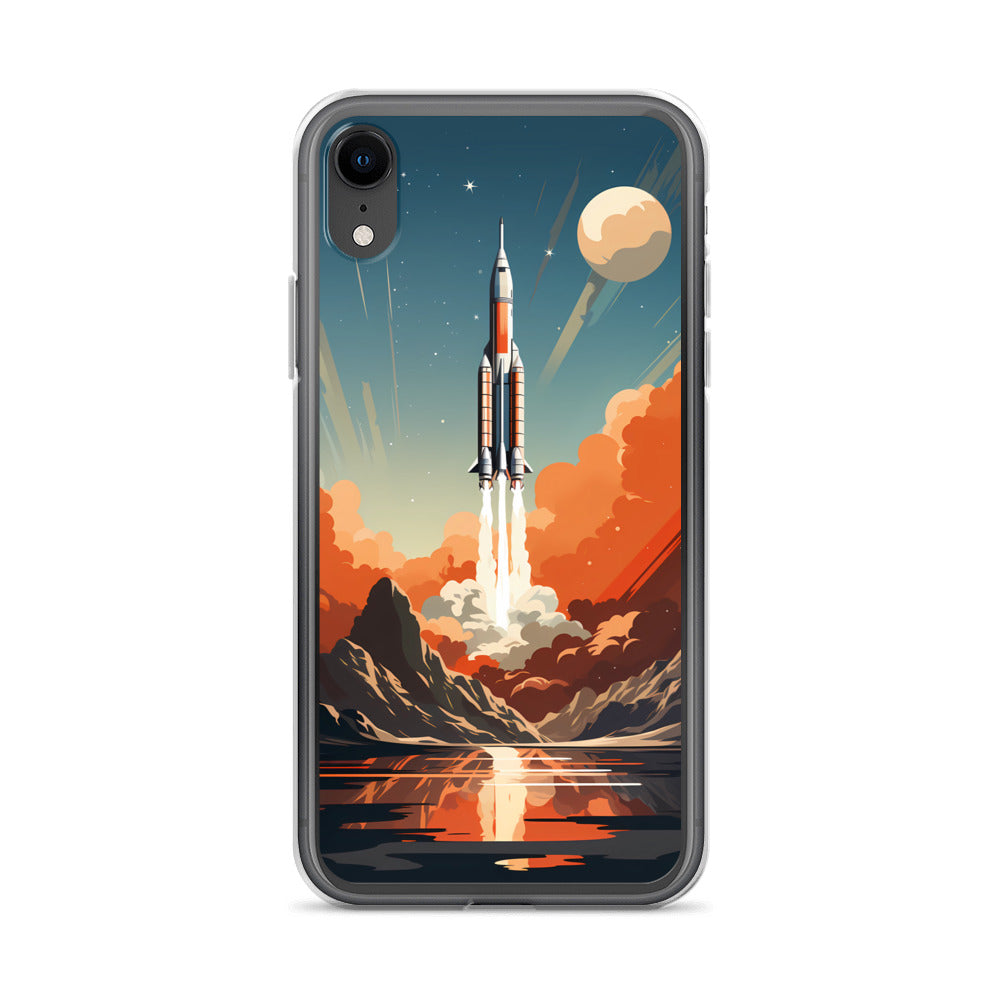 iPhone Case - Retro Rocket