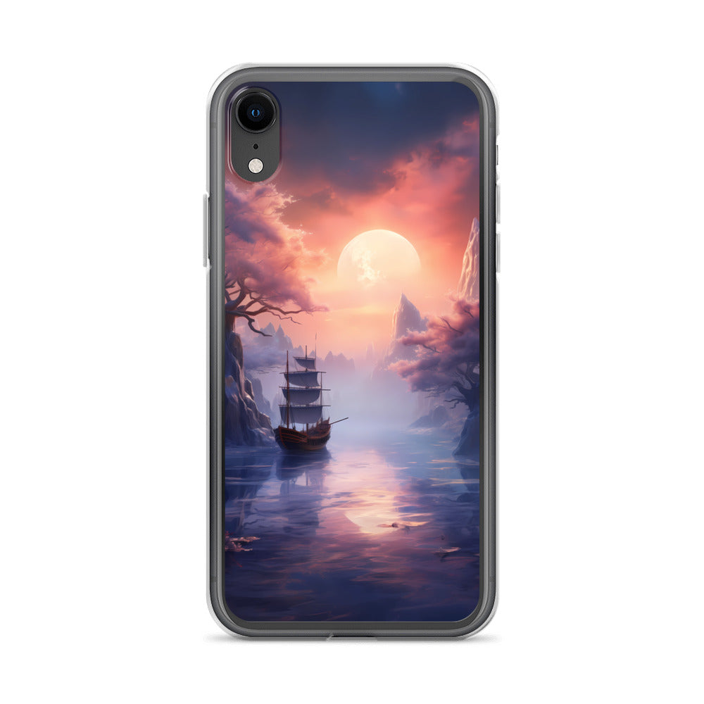 iPhone Case - Japanese Seascape Moonrise