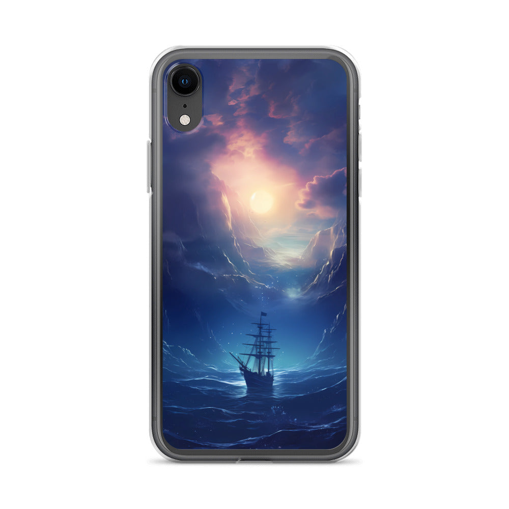 iPhone Case - Wooden Ship in Moonlight