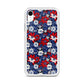 iPhone Case - Patriotic Poinsettas
