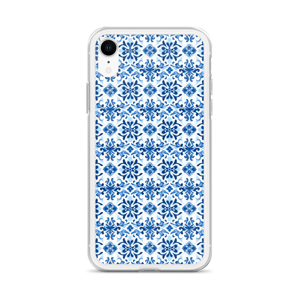 iPhone Case - Blue Ceramic Pattern