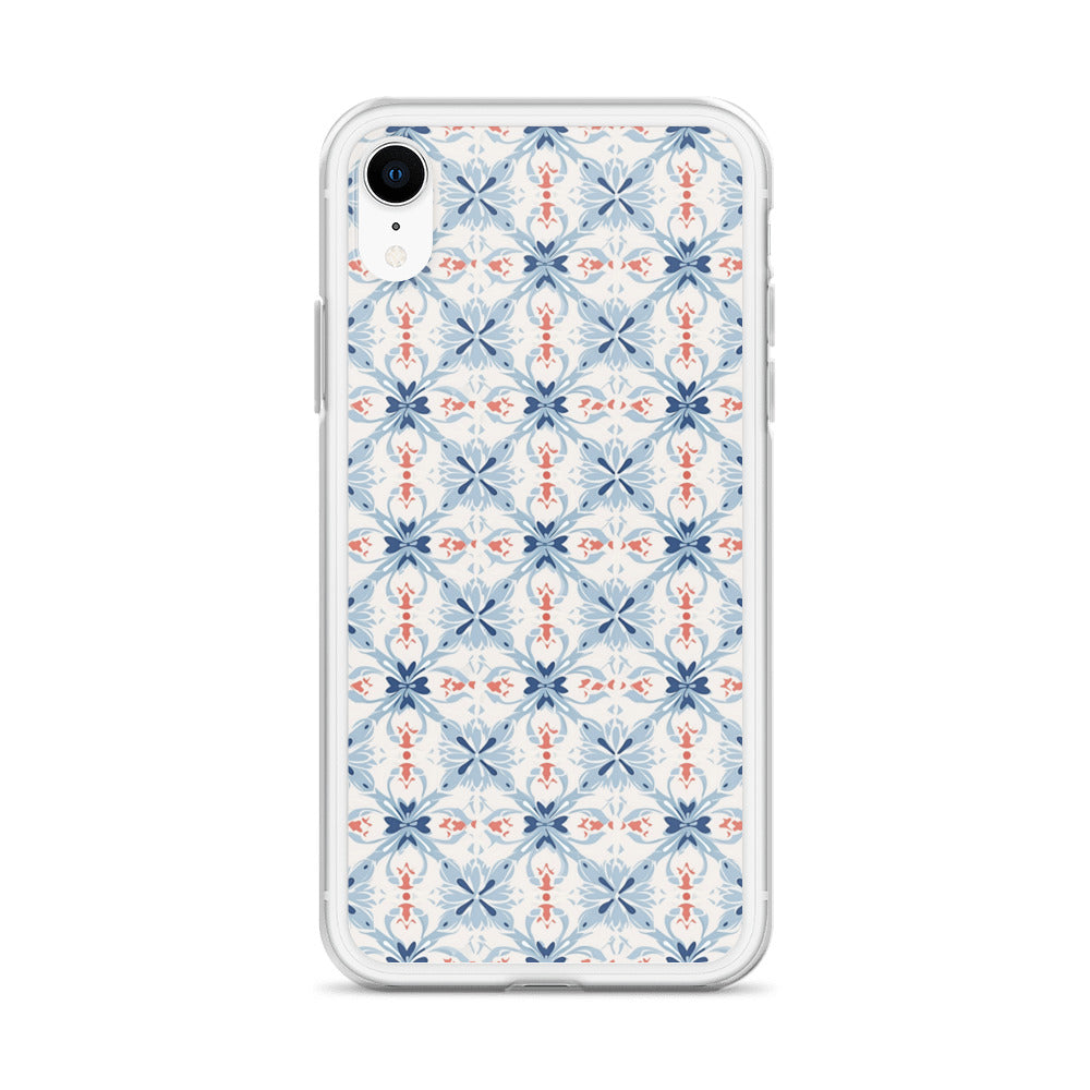 iPhone Case - Floral Ceramic Pattern