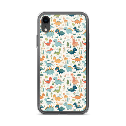 iPhone Case - Cute Dinosaurs Pattern