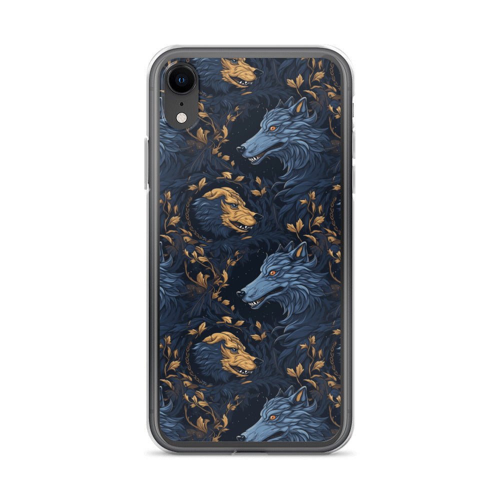 iPhone Case - Wolves Pattern