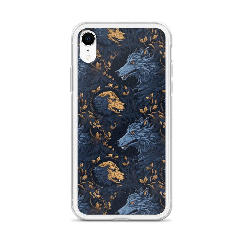 iPhone Case - Wolves Pattern