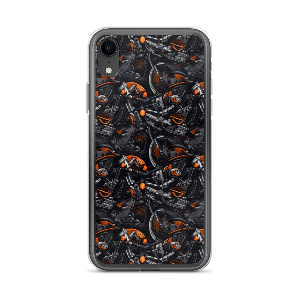 iPhone Case - Motorcycle Pattern