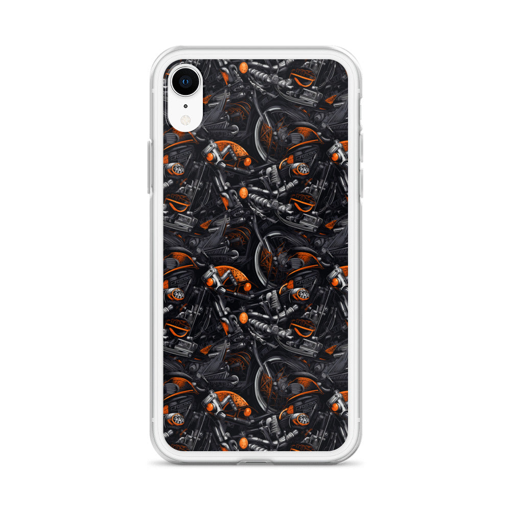iPhone Case - Motorcycle Pattern