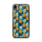 iPhone Case - Pineapple Pattern on Blue