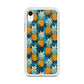 iPhone Case - Pineapple Pattern on Blue