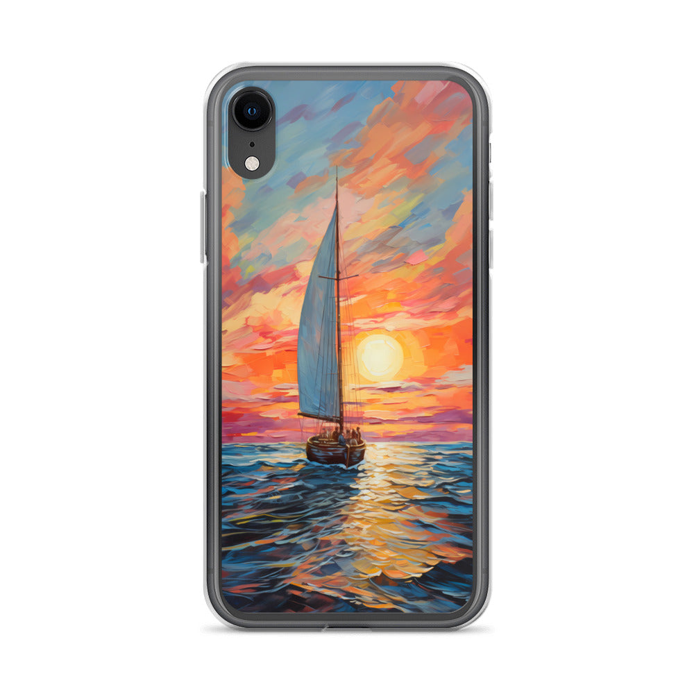 iPhone Case - Luminous Sailboat