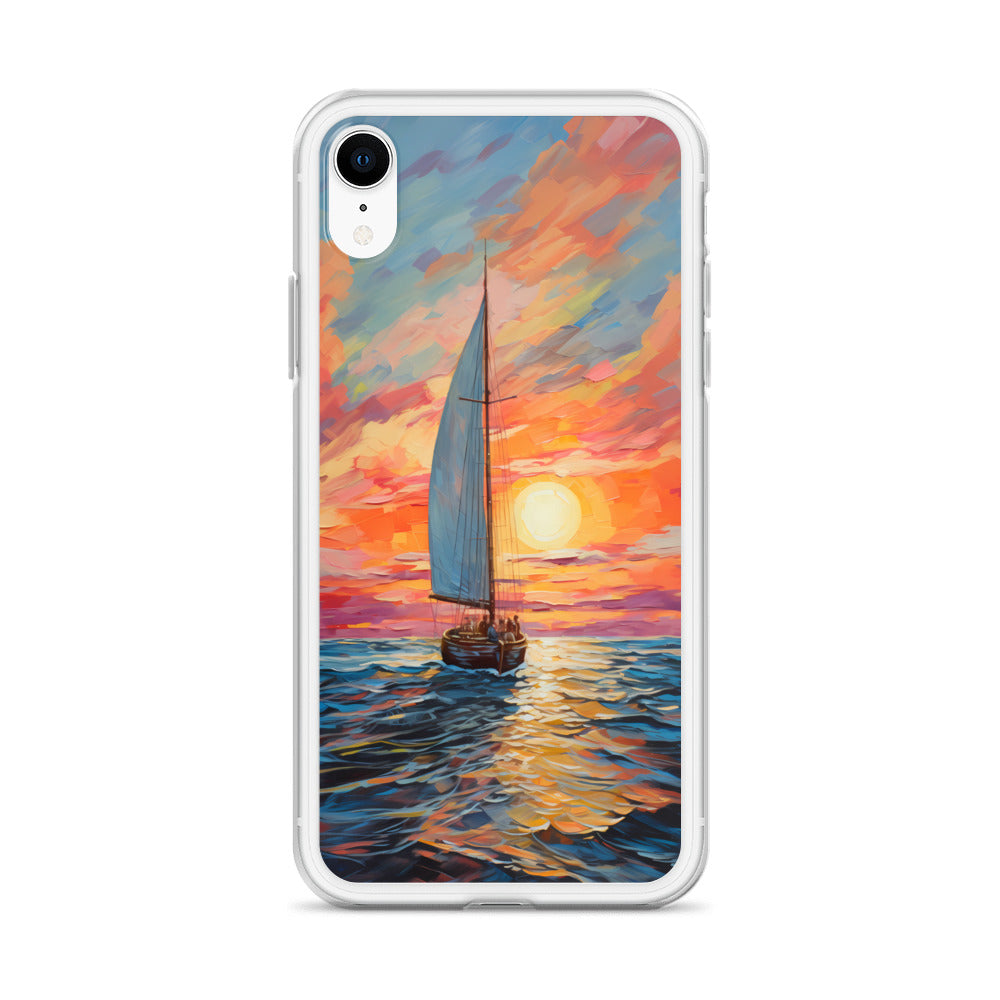 iPhone Case - Luminous Sailboat