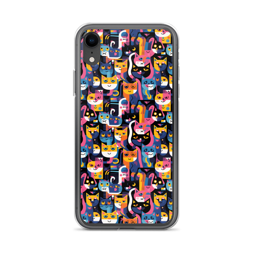iPhone Case - Colorful Cats