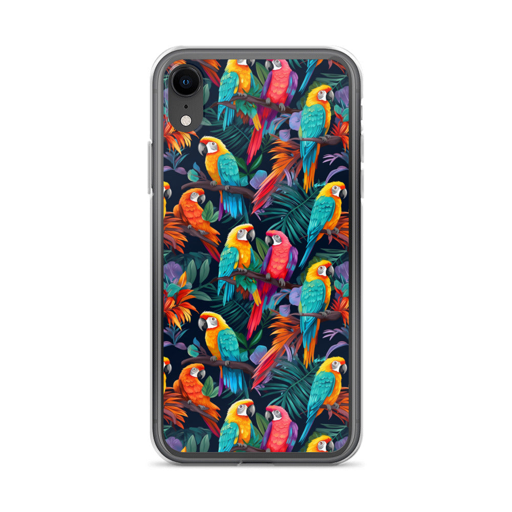 iPhone Case - Colorful Parrots