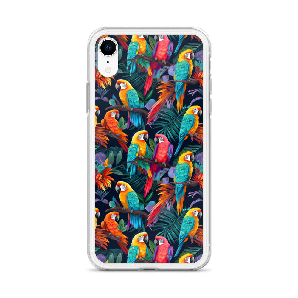 iPhone Case - Colorful Parrots
