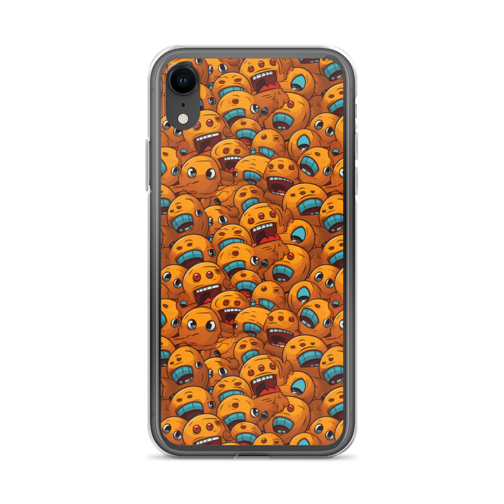 iPhone Case - Deranged Smileys