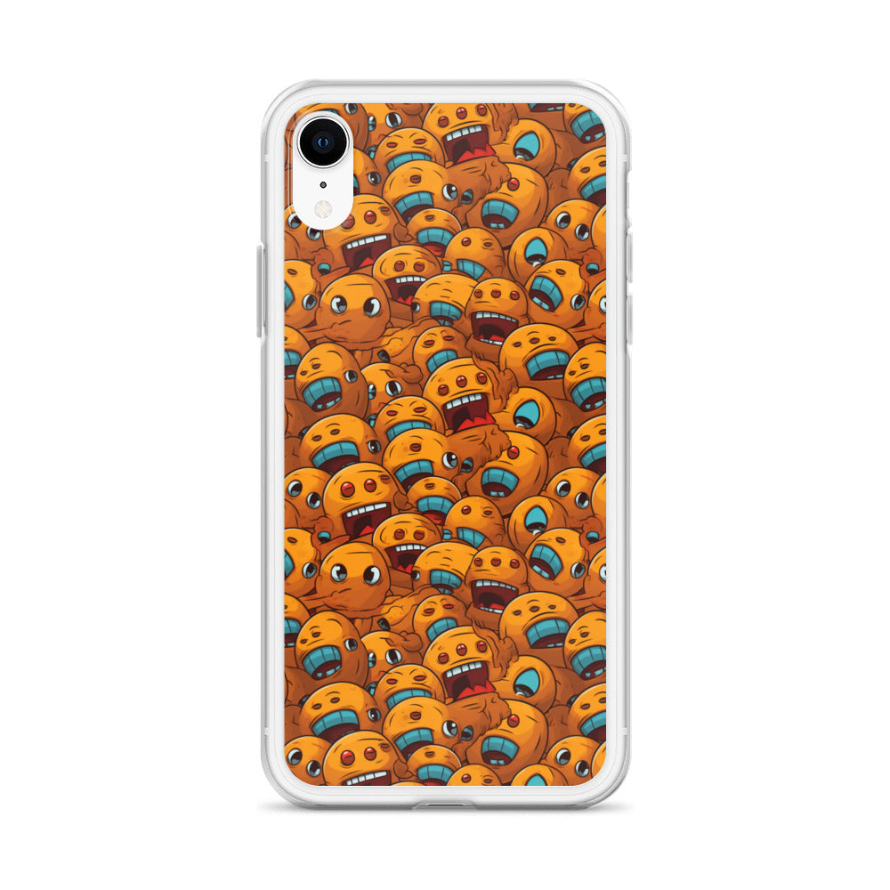 iPhone Case - Deranged Smileys