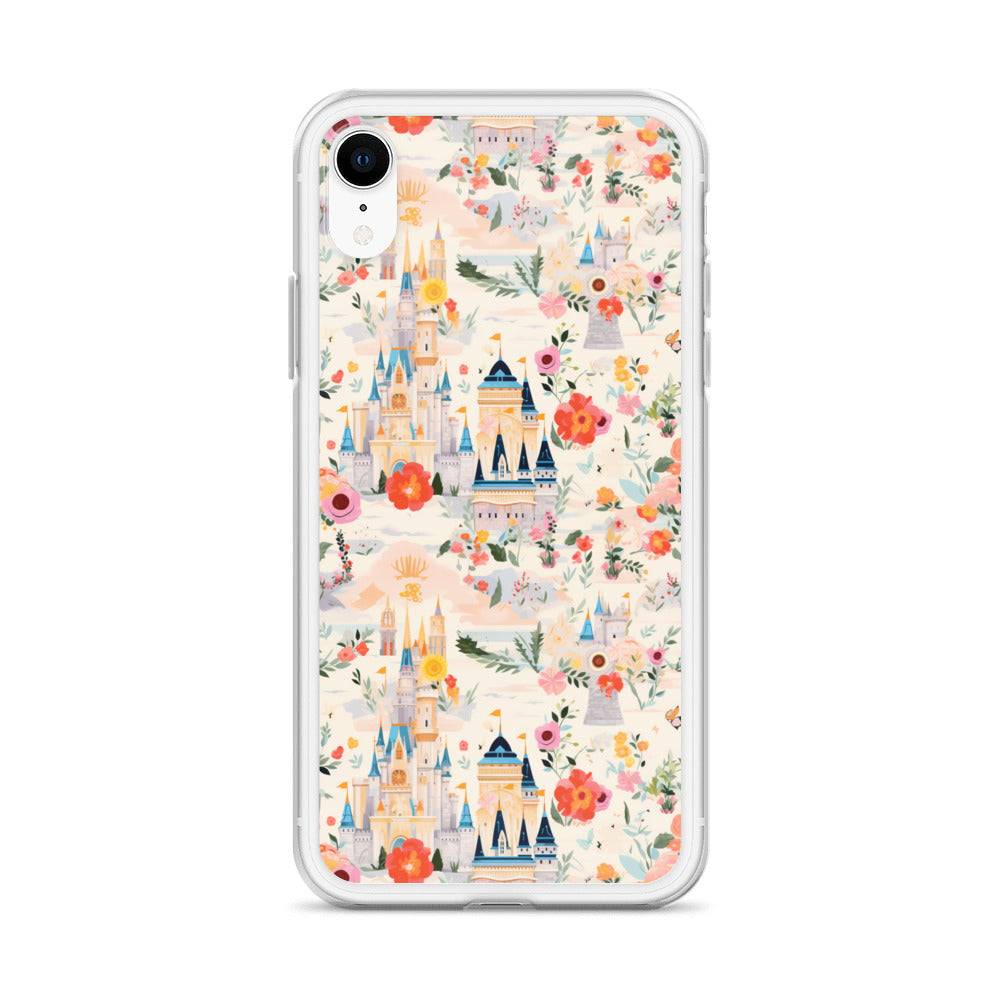 iPhone Case - Castles and Flowers