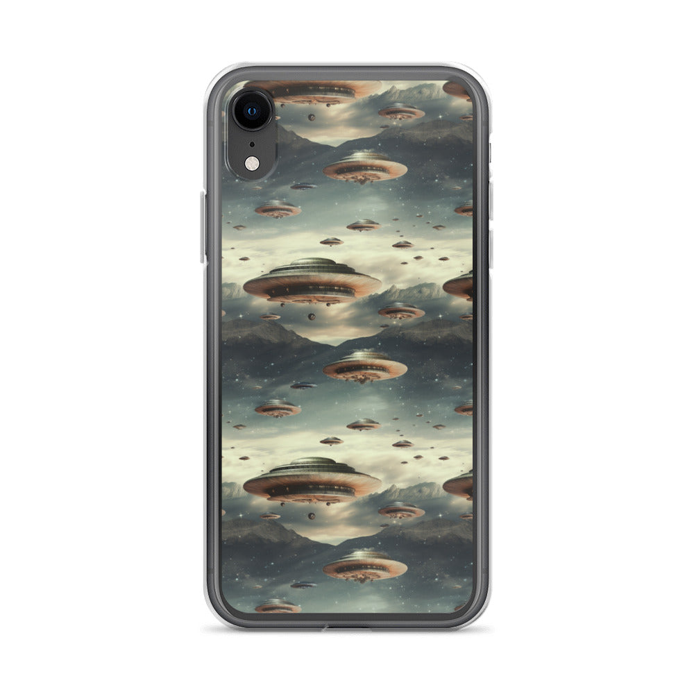iPhone Case - Flying Saucer Invasion