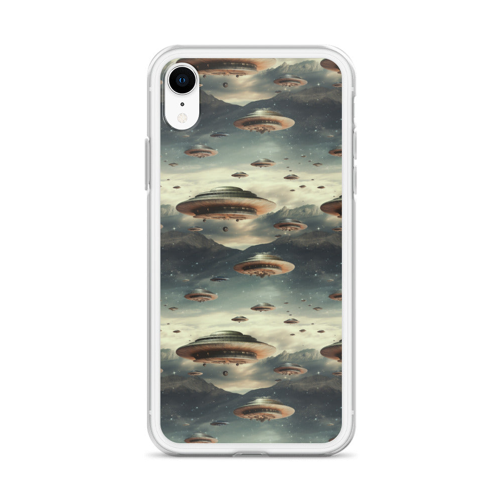 iPhone Case - Flying Saucer Invasion