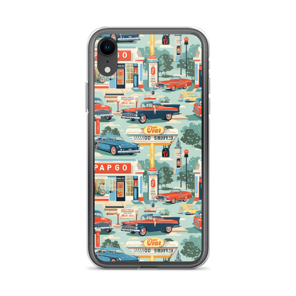 iPhone Case - Retro Roadtrip Rendezvous