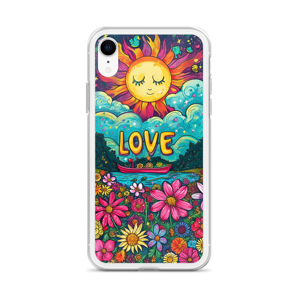 iPhone Case - Cosmic Bloom of Affection