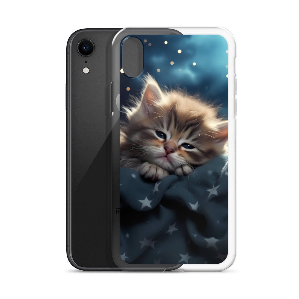 iPhone Case - Sleepy Star Kitty