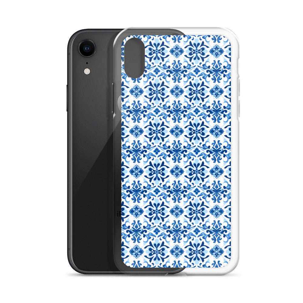 iPhone Case - Blue Ceramic Pattern