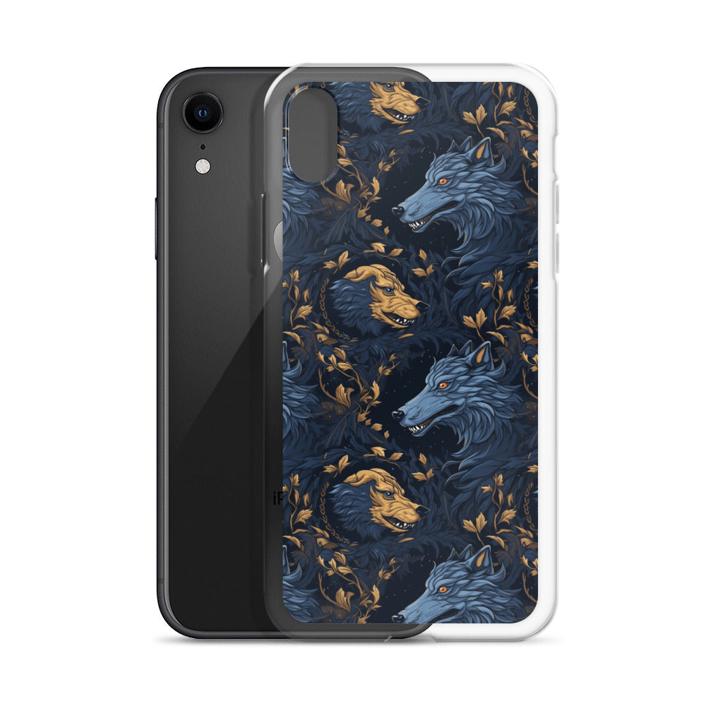 iPhone Case - Wolves Pattern