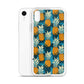 iPhone Case - Pineapple Pattern on Blue